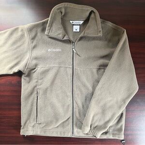 Columbia Fleece Jacket Full Zip Casual Pockets Men’s Size Large